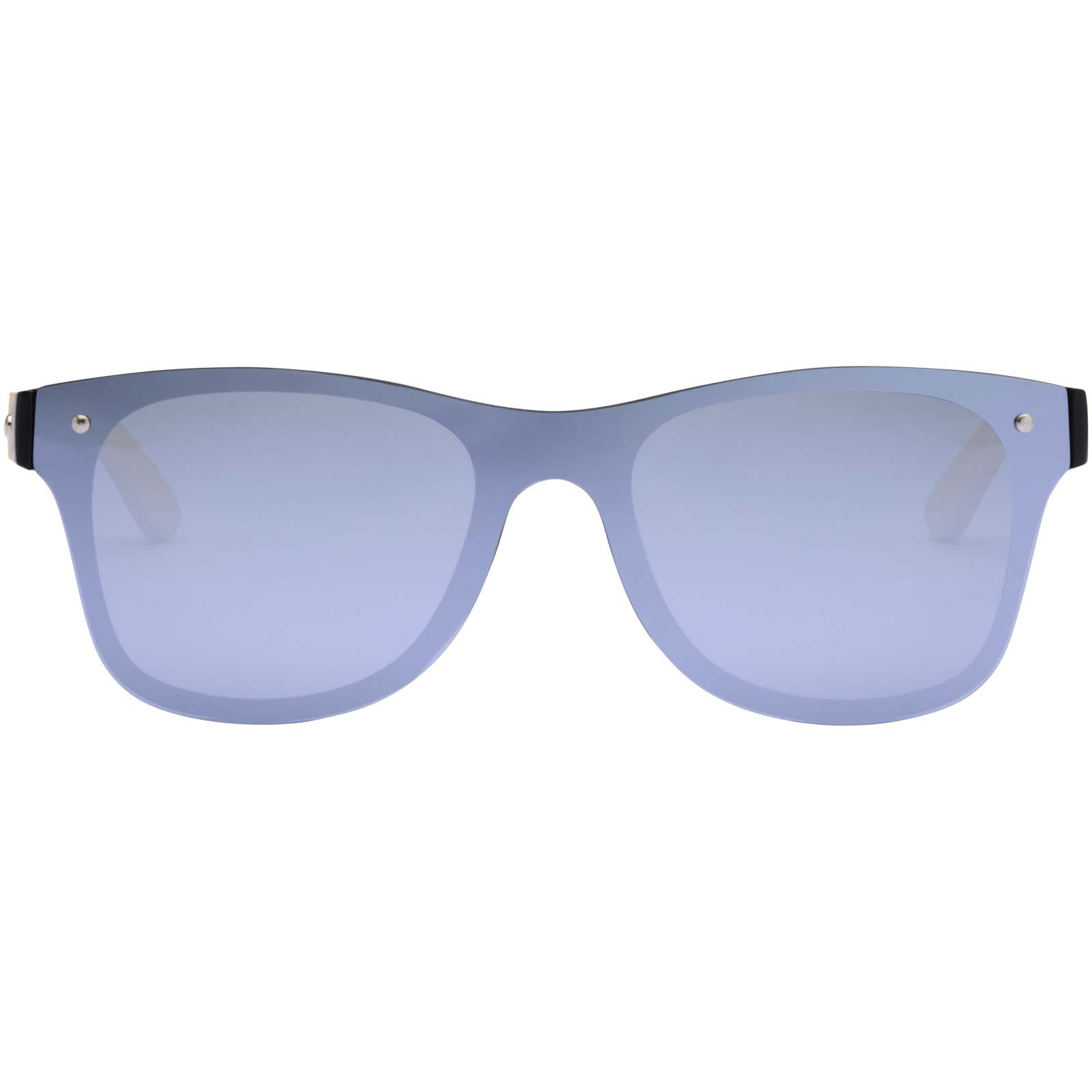 Tan sunglasses with bamboo temples