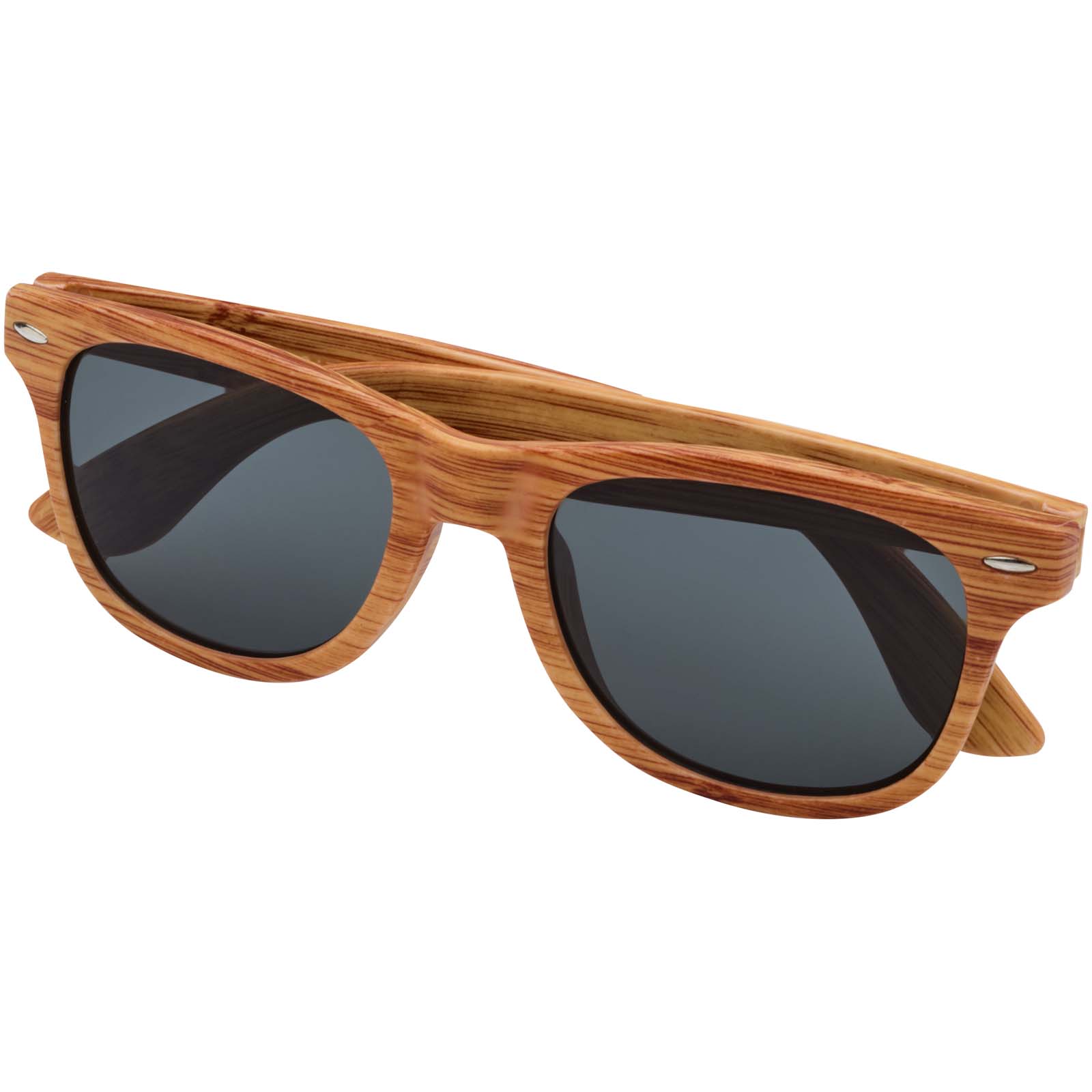 Mira wood-look sunglasses
