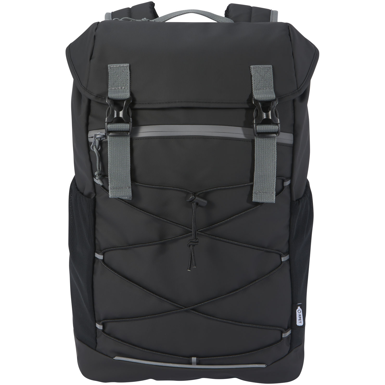 Aqua 15.6″ GRS recycled water resistant laptop backpack 23L