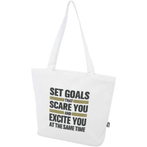 Panama GRS recycled zippered tote bag 20L