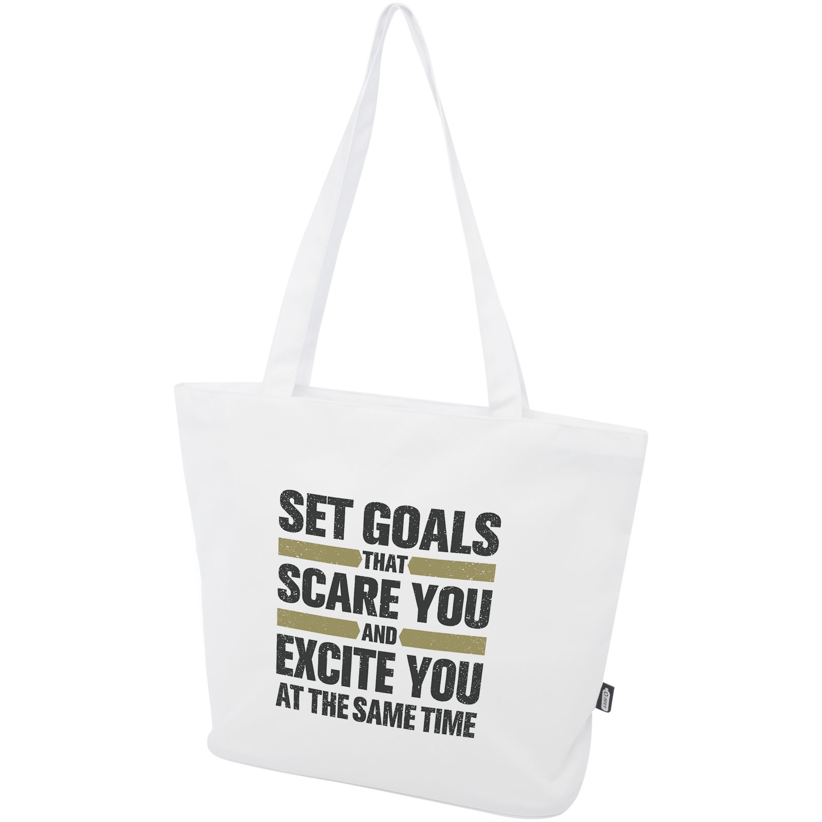 Panama GRS recycled zippered tote bag 20L