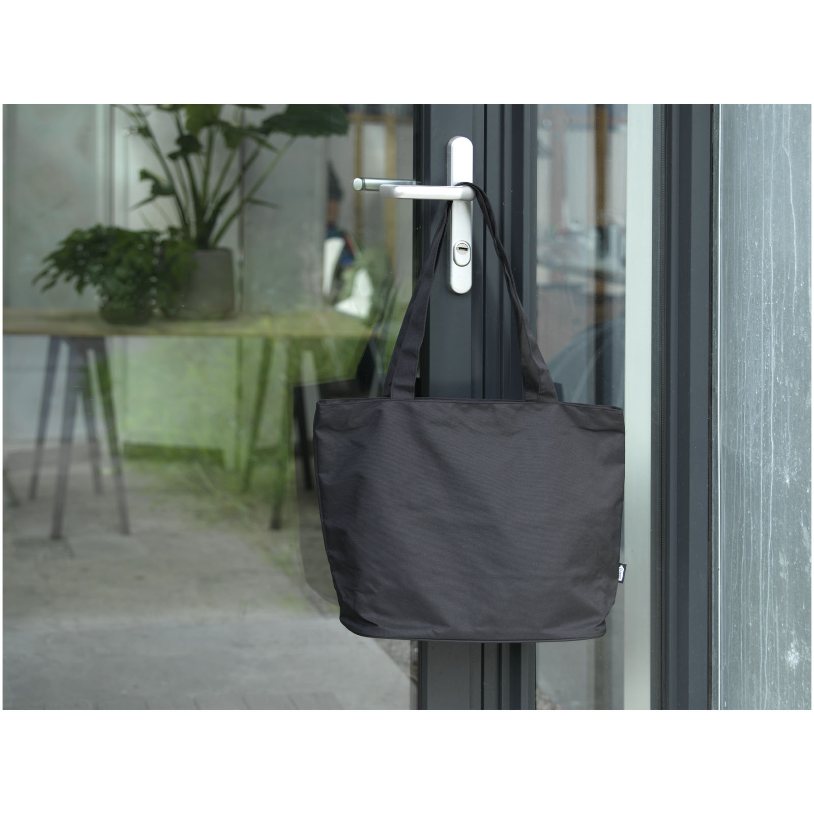 Panama GRS recycled zippered tote bag 20L