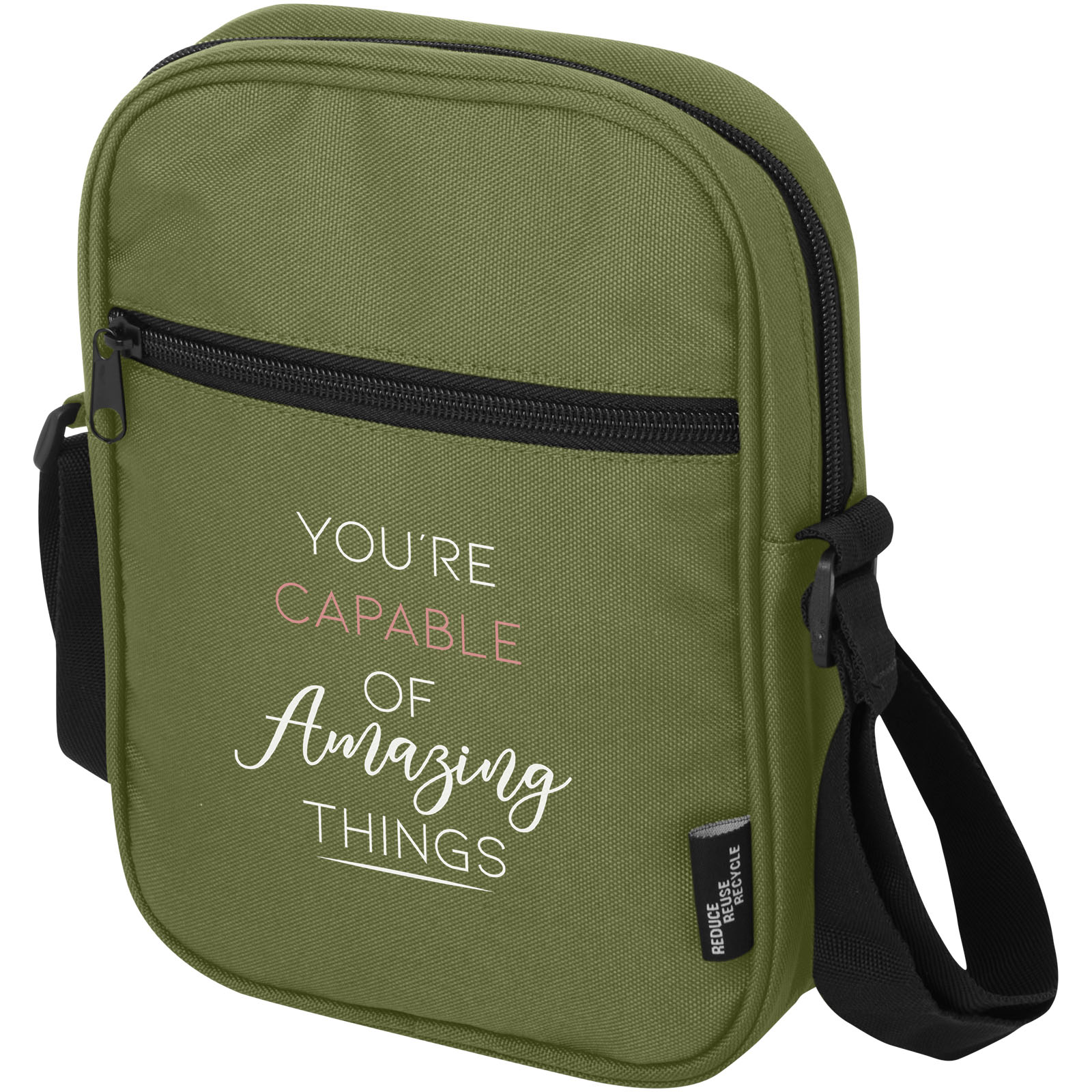 Byron GRS recycled crossbody bag 2L