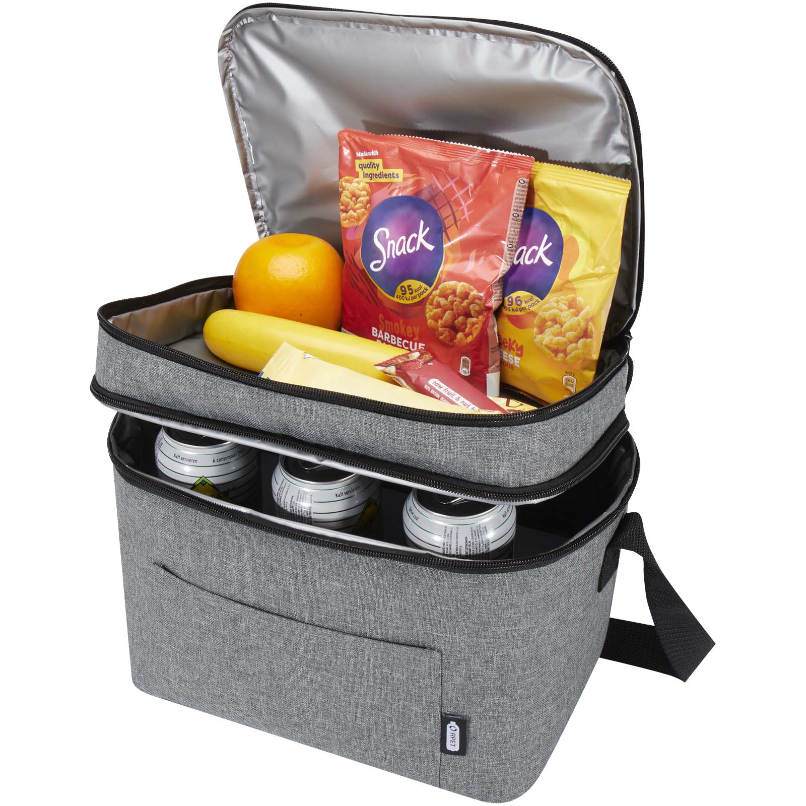 Tundra GRS RPET double compartments cooler bag 13L