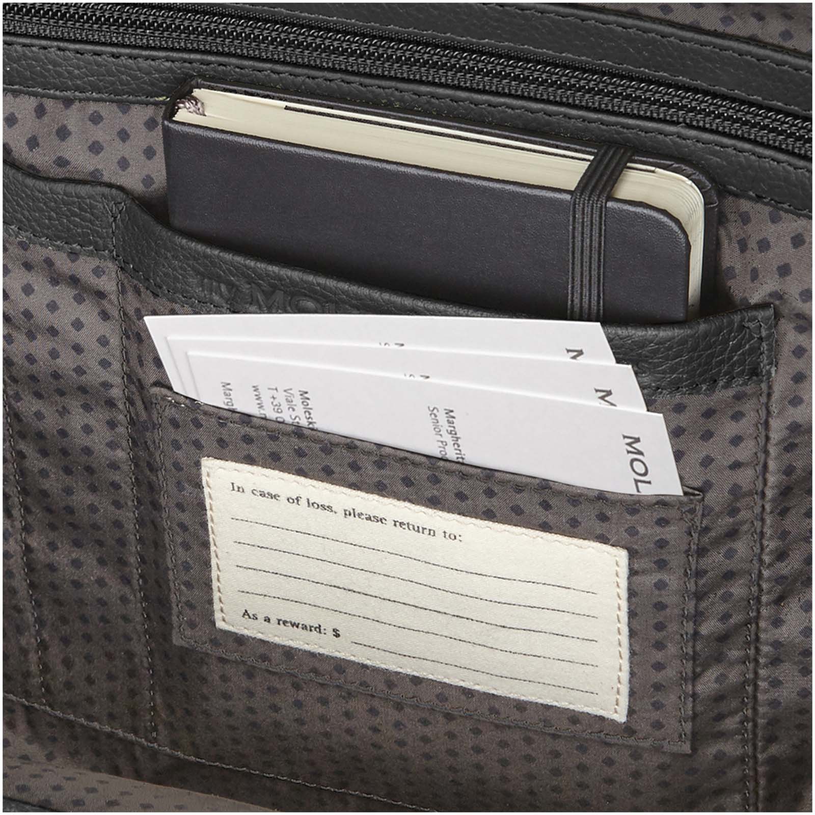 Moleskine Classic leather backpack
