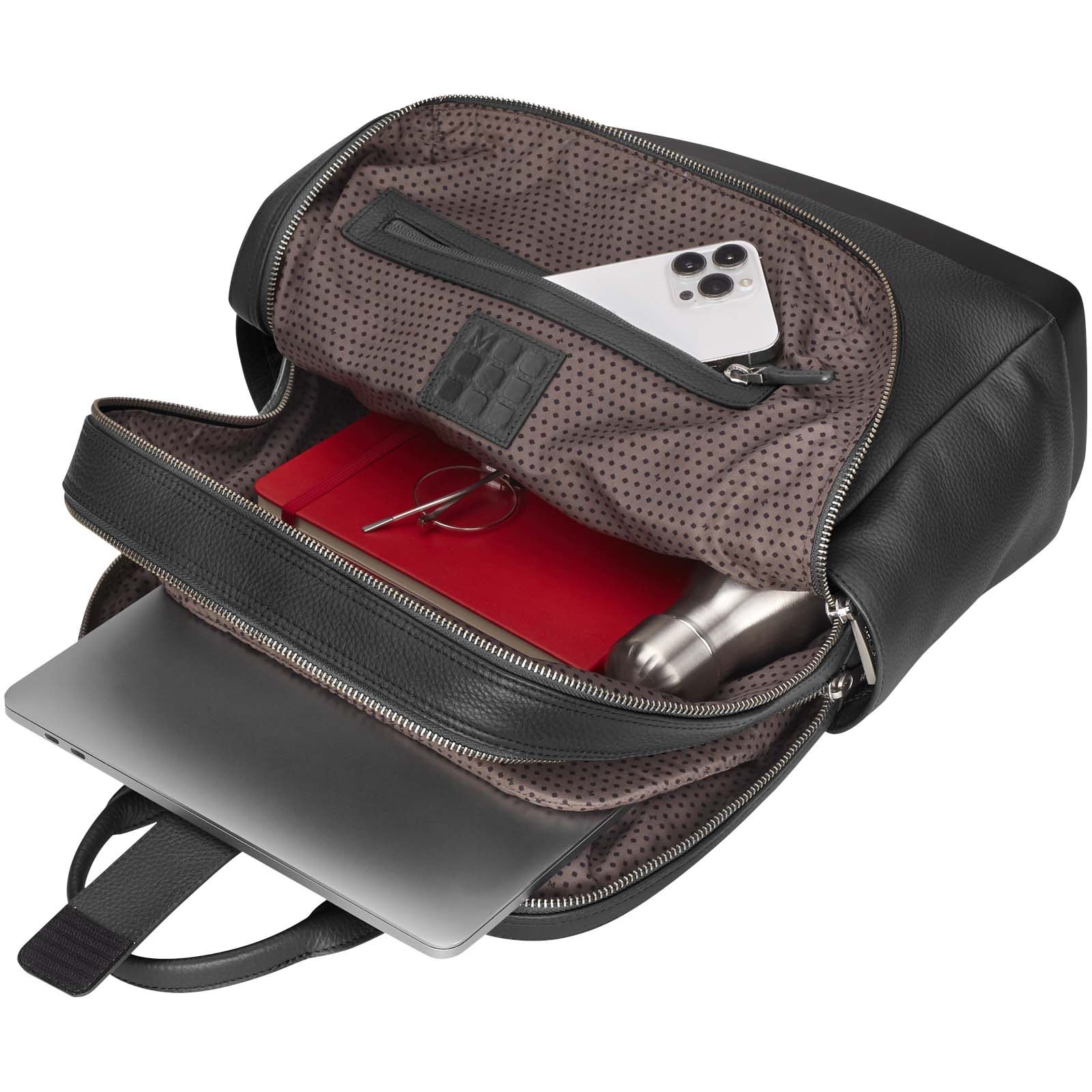 Moleskine Classic Pro leather backpack