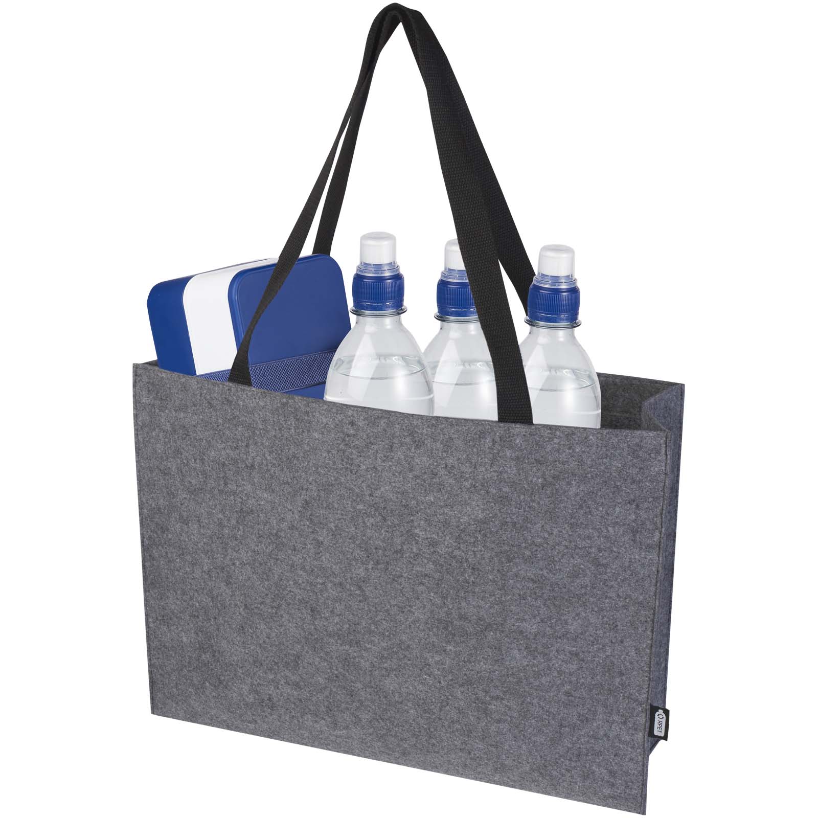 Felta GRS recycled felt gusset tote bag 20L