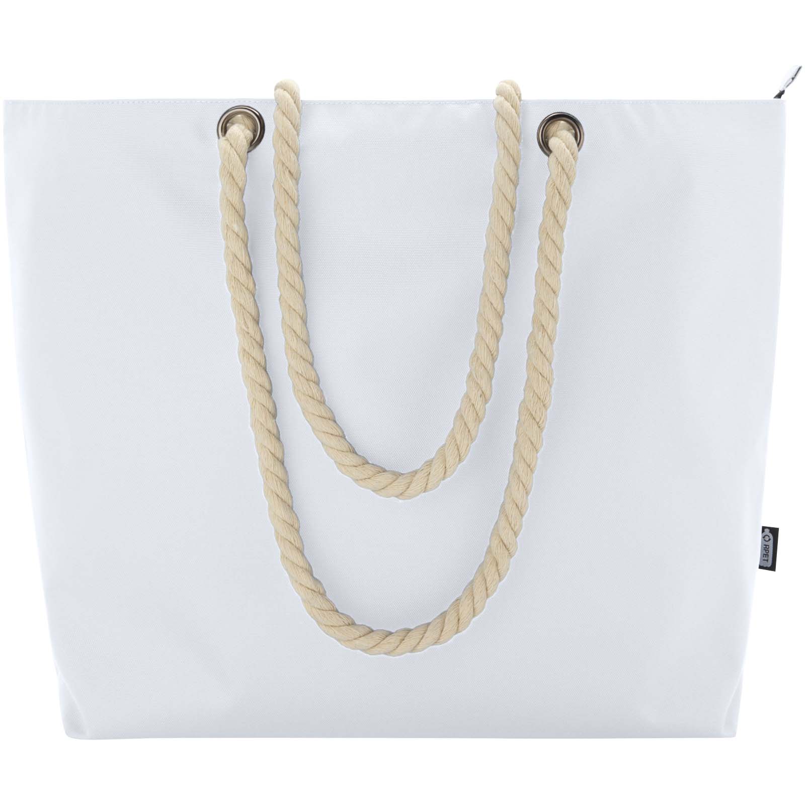 Panama GRS recycled beach cooler tote bag with cord handles 23L