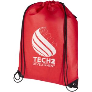 Evergreen GRS recycled non-woven drawstring bag 5L