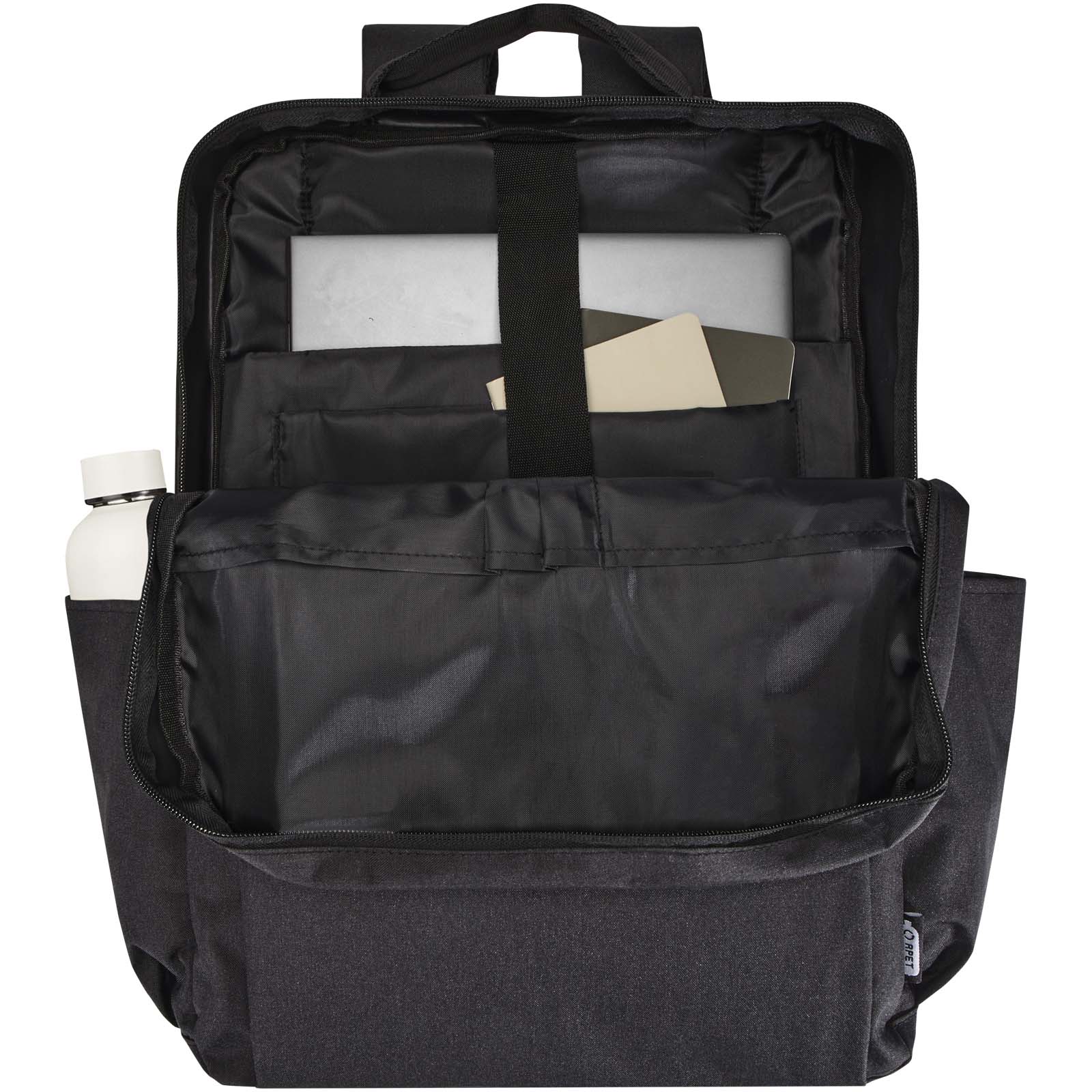 Libra 15” GRS recycled laptop backpack 15L
