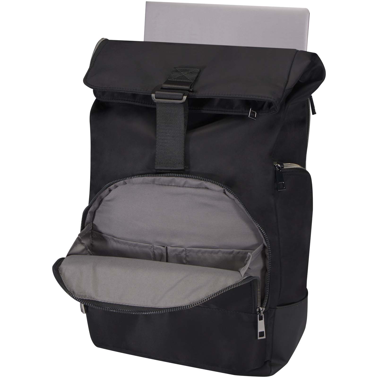 Rhine 15” GRS recycled rolltop backpack 18L