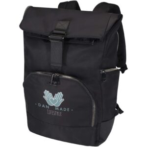 Rhine 15” GRS recycled rolltop backpack 18L