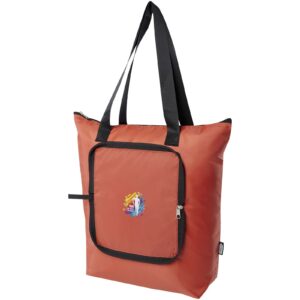 EcoFold RPET foldable tote cooler bag 15L