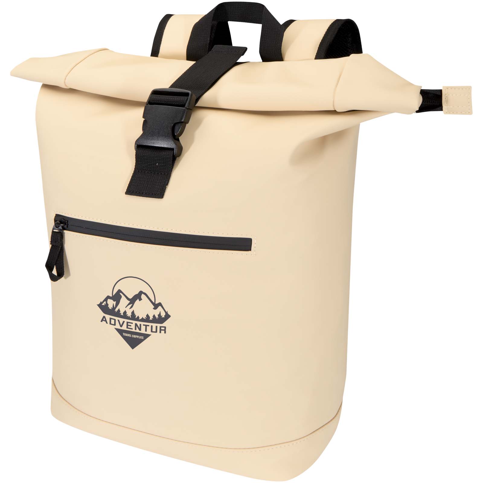 Resi Plus 15″ GRS recycled roll-top backpack 18L