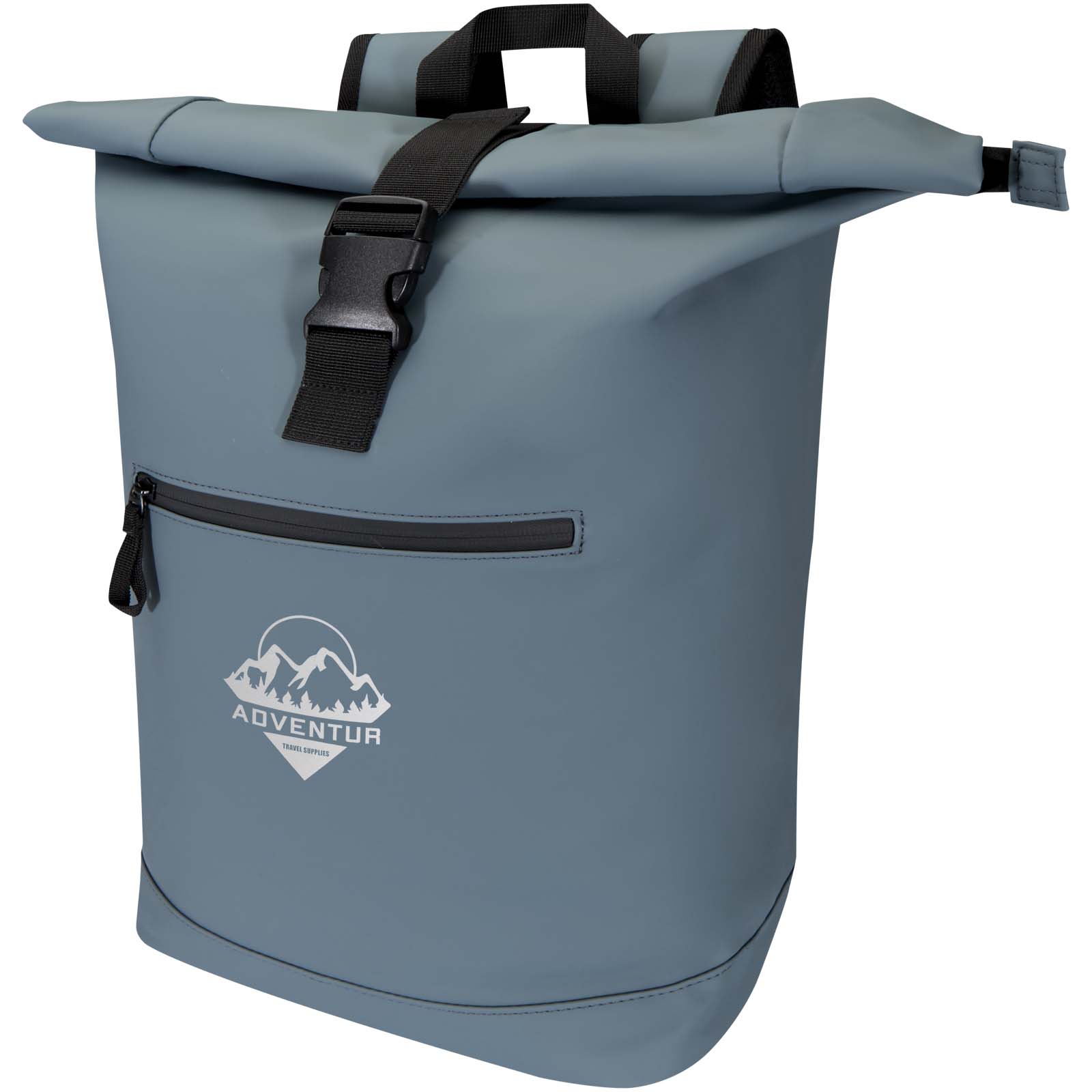Resi Plus 15″ GRS recycled roll-top backpack 18L