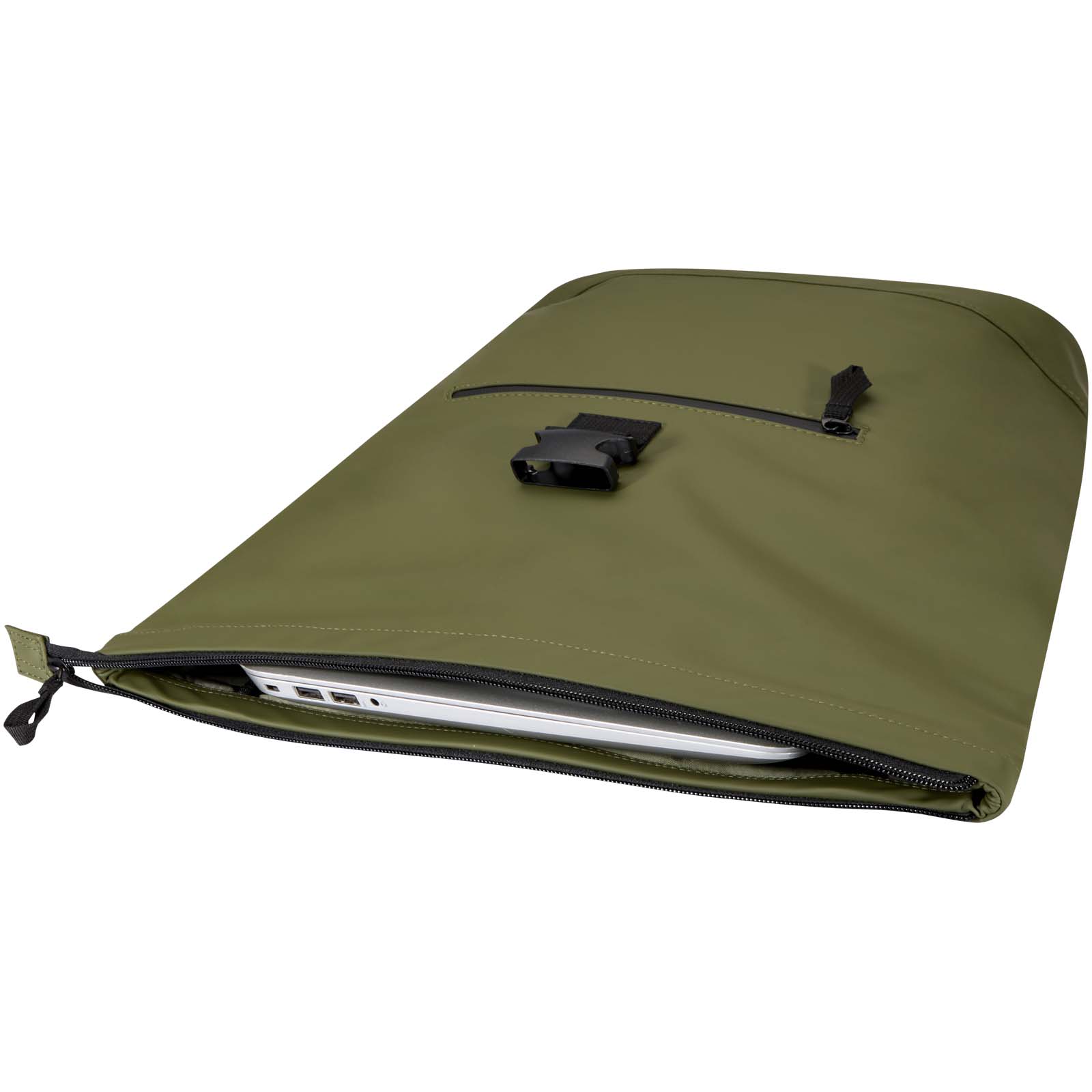 Resi Plus 15″ GRS recycled roll-top backpack 18L