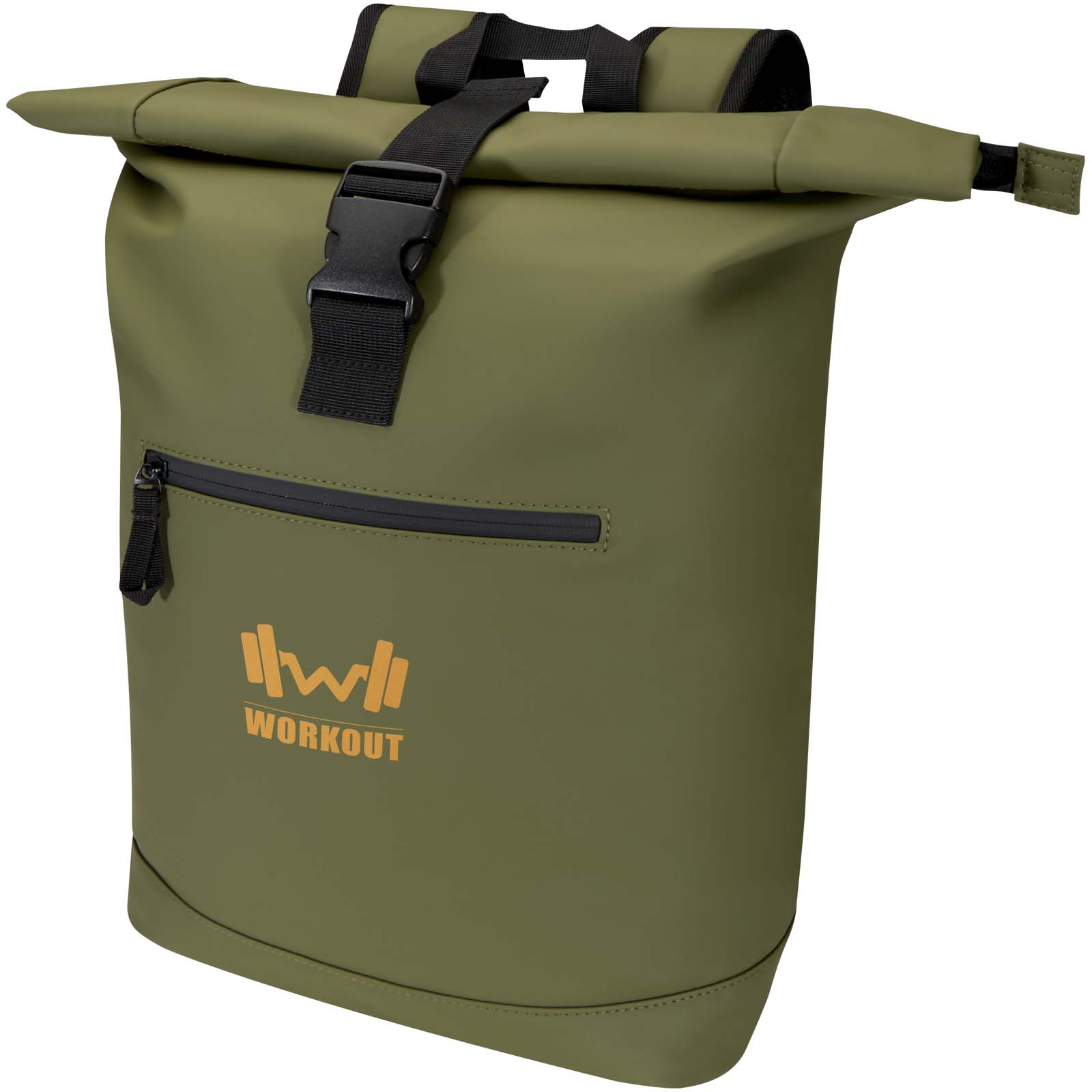 Resi Plus 15″ GRS recycled roll-top backpack 18L