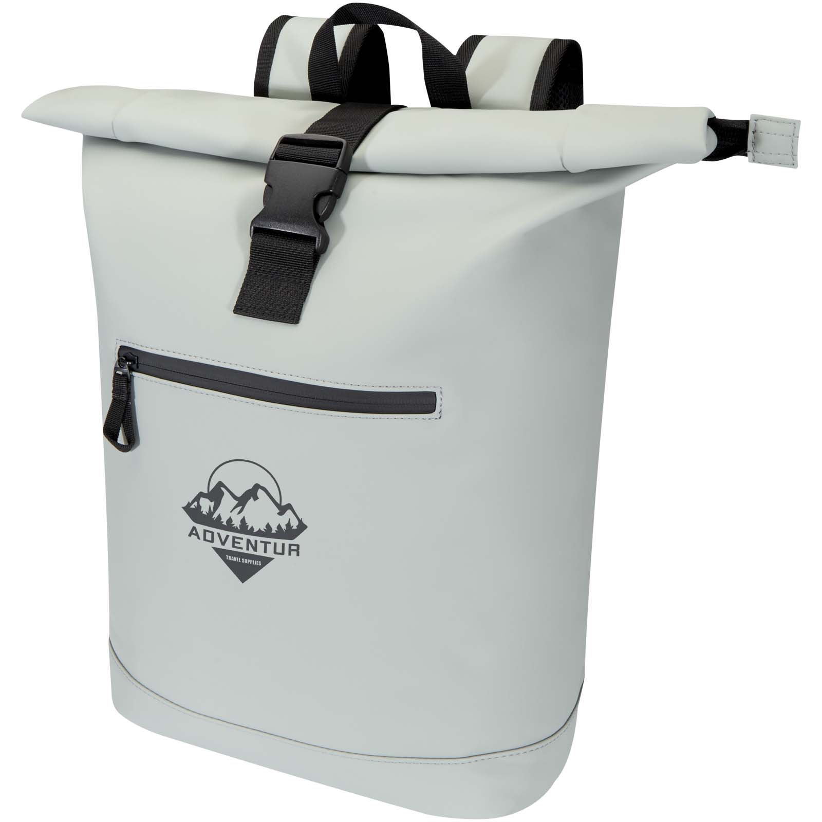 Resi Plus 15″ GRS recycled roll-top backpack 18L