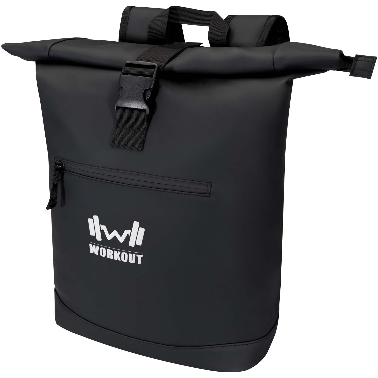 Resi Plus 15″ GRS recycled roll-top backpack 18L