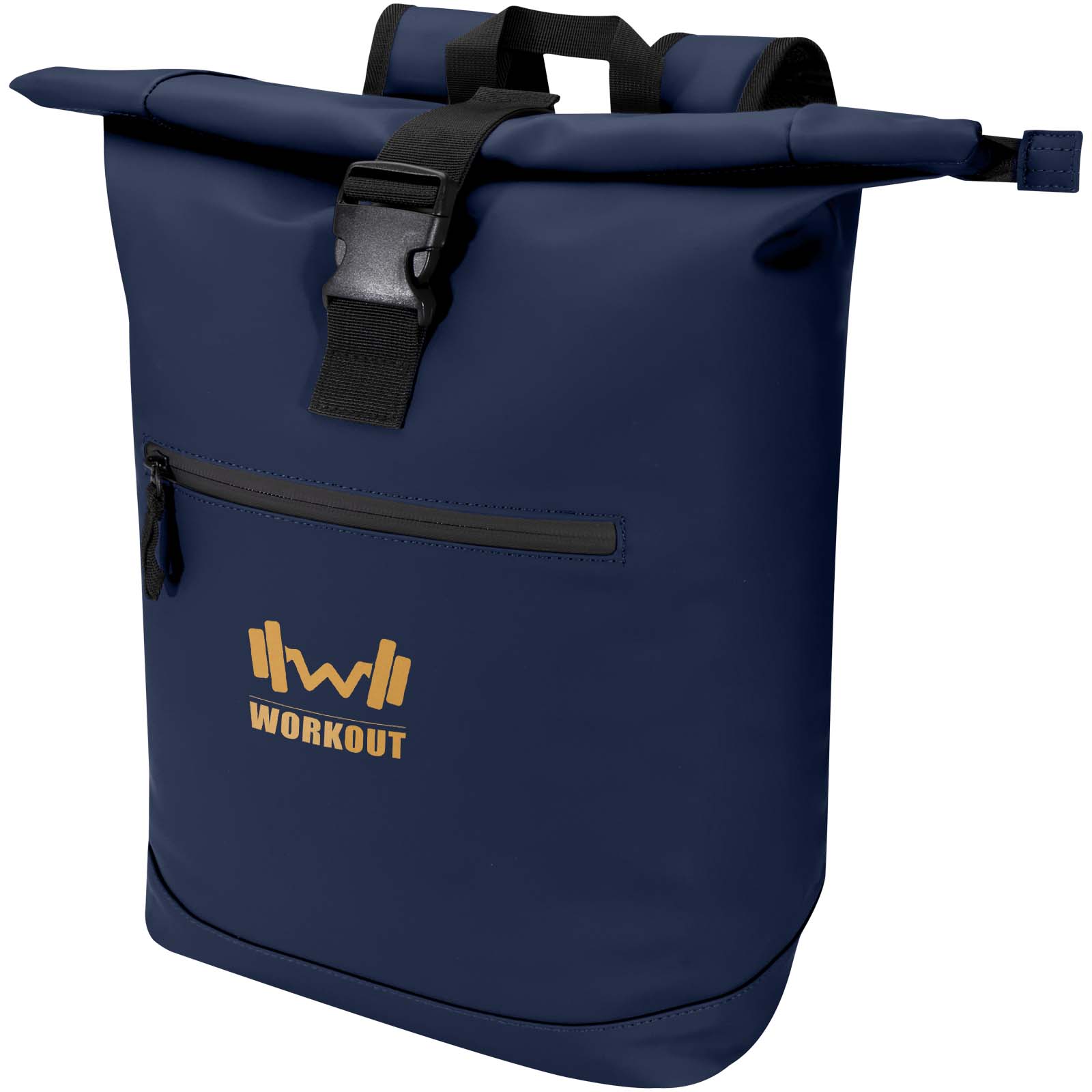 Resi Plus 15″ GRS recycled roll-top backpack 18L