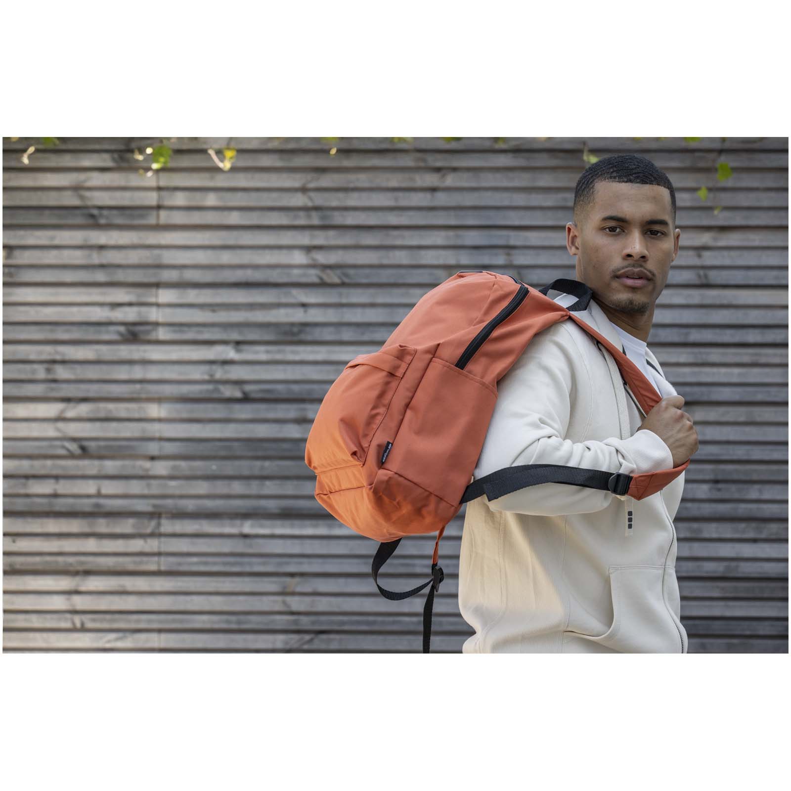 Byron 14″ GRS recycled city laptop backpack 16L