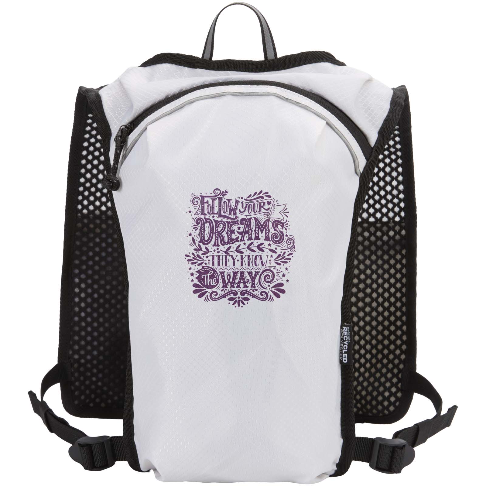 GRS recycled running vest hydration pack 5L