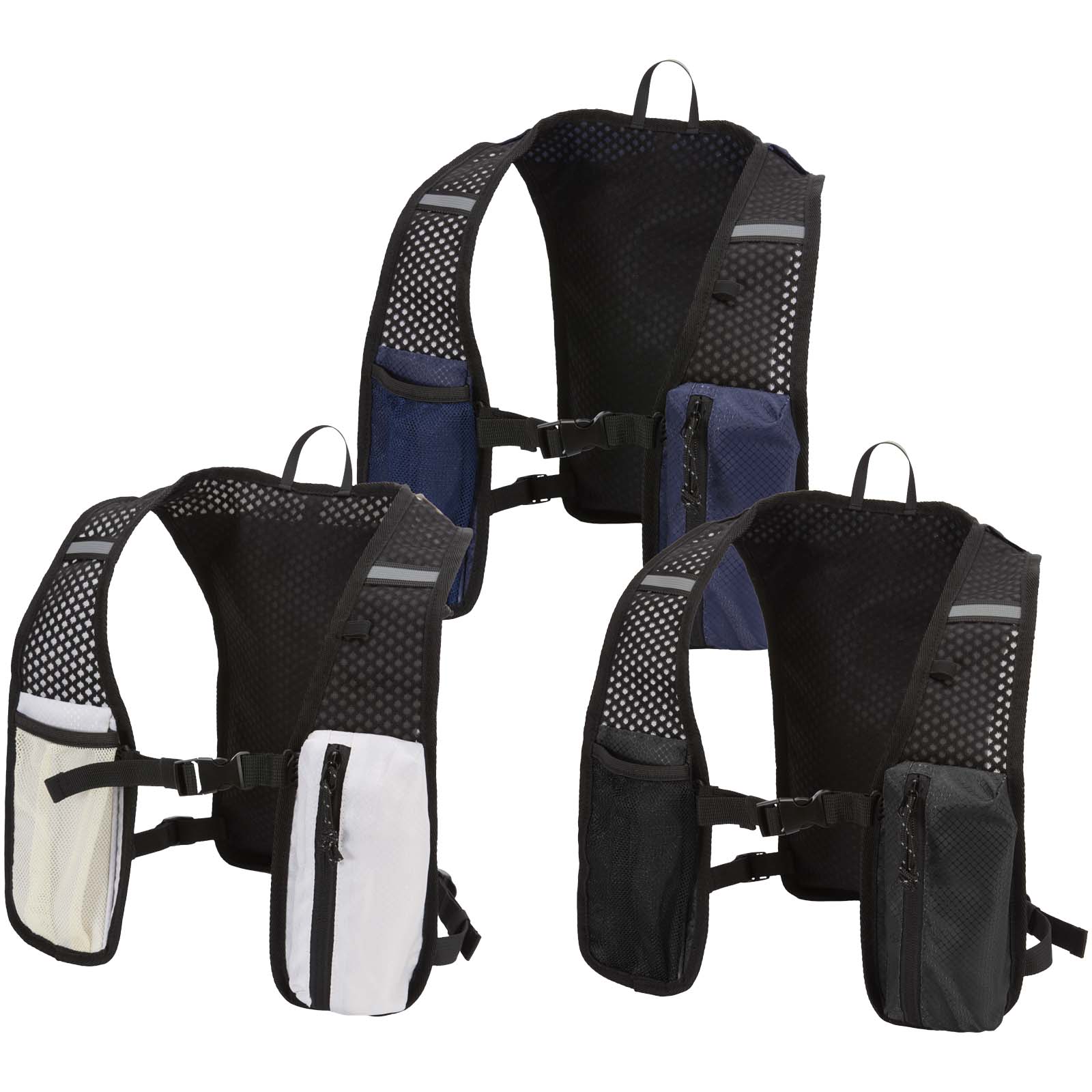 GRS recycled running vest hydration pack 5L