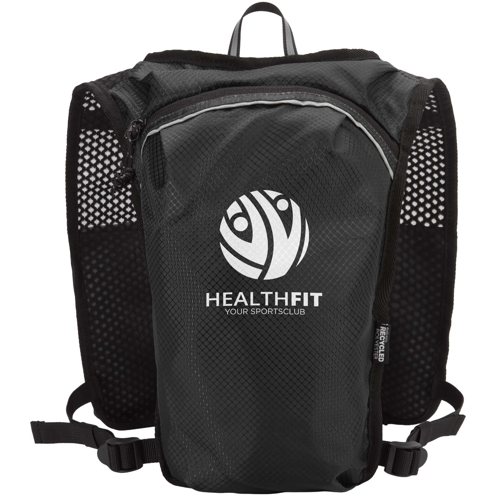 GRS recycled running vest hydration pack 5L