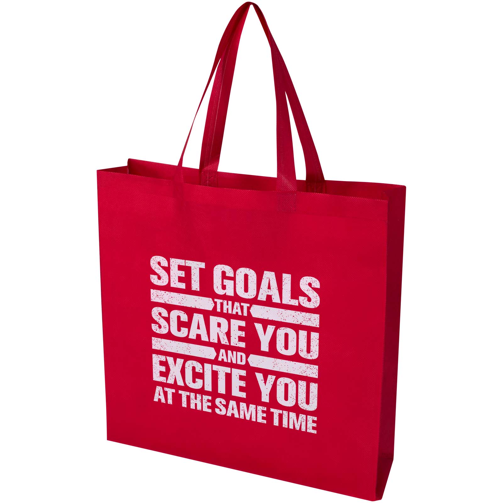 EcoSeal GRS recycled nonwoven gusset tote bag 12L