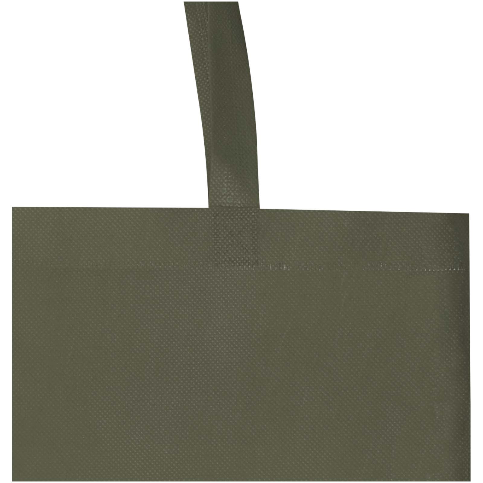 EcoSeal GRS recycled nonwoven gusset tote bag 12L