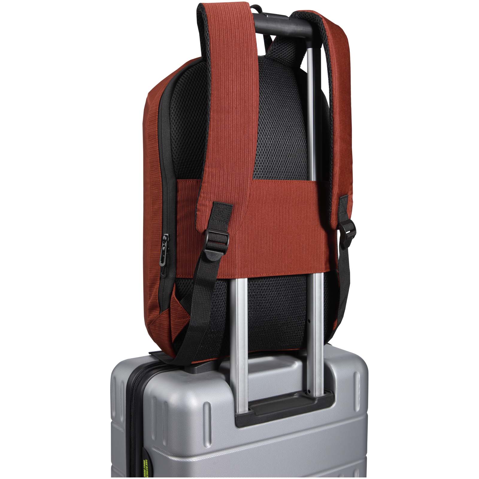 Luma 15″ GRS recycled anti-theft laptop backpack 10L