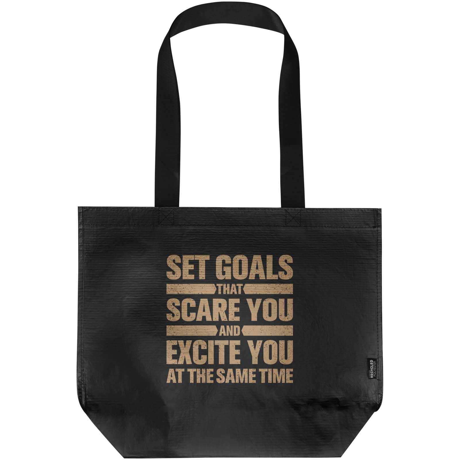 Duo GRS recycled double-laminated tote bag 18L