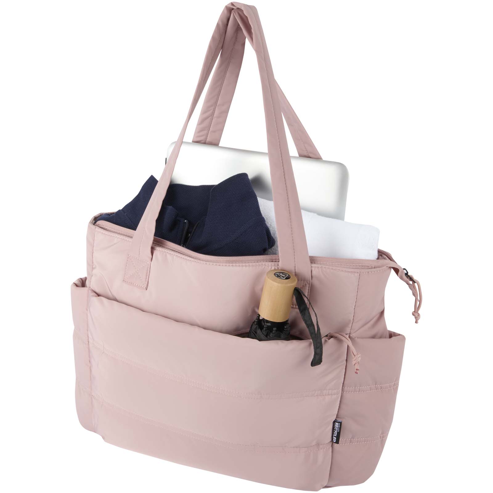 Puffer 15.6″ GRS recycled laptop tote bag 18L