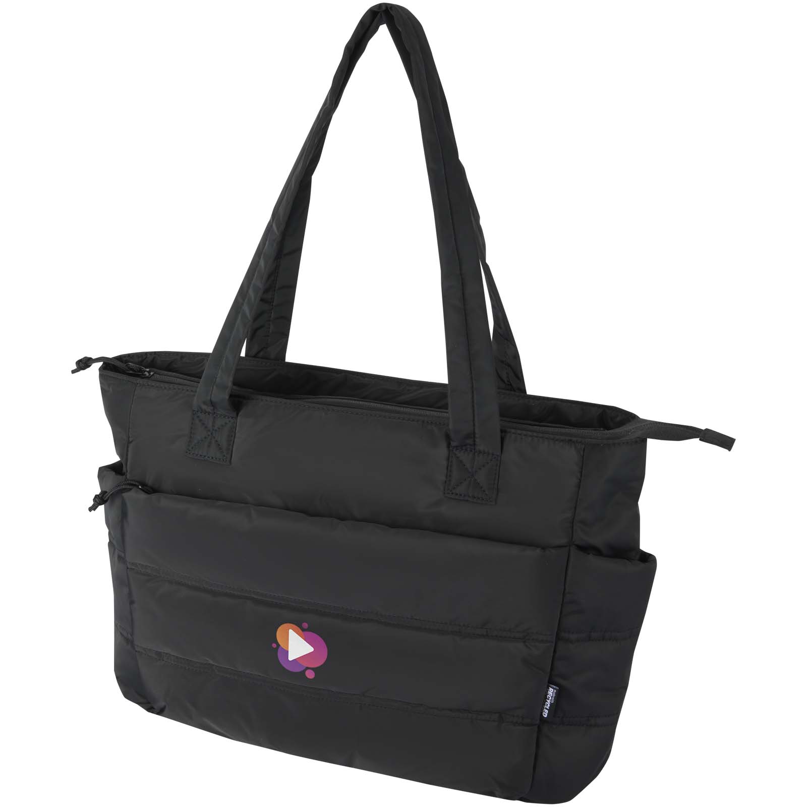 Puffer 15.6″ GRS recycled laptop tote bag 18L