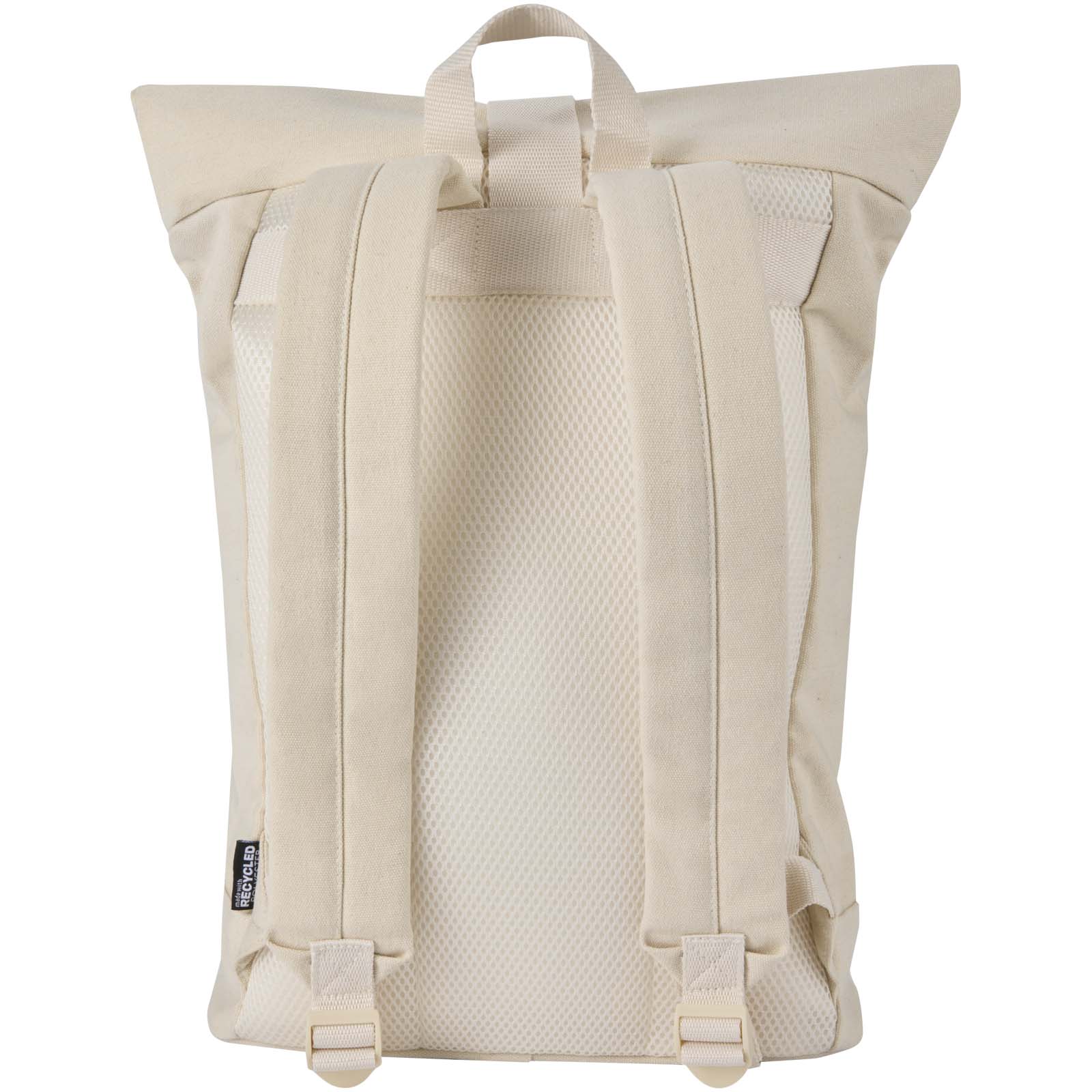 Recanvas 14” GRS recycled rolltop backpack 16L