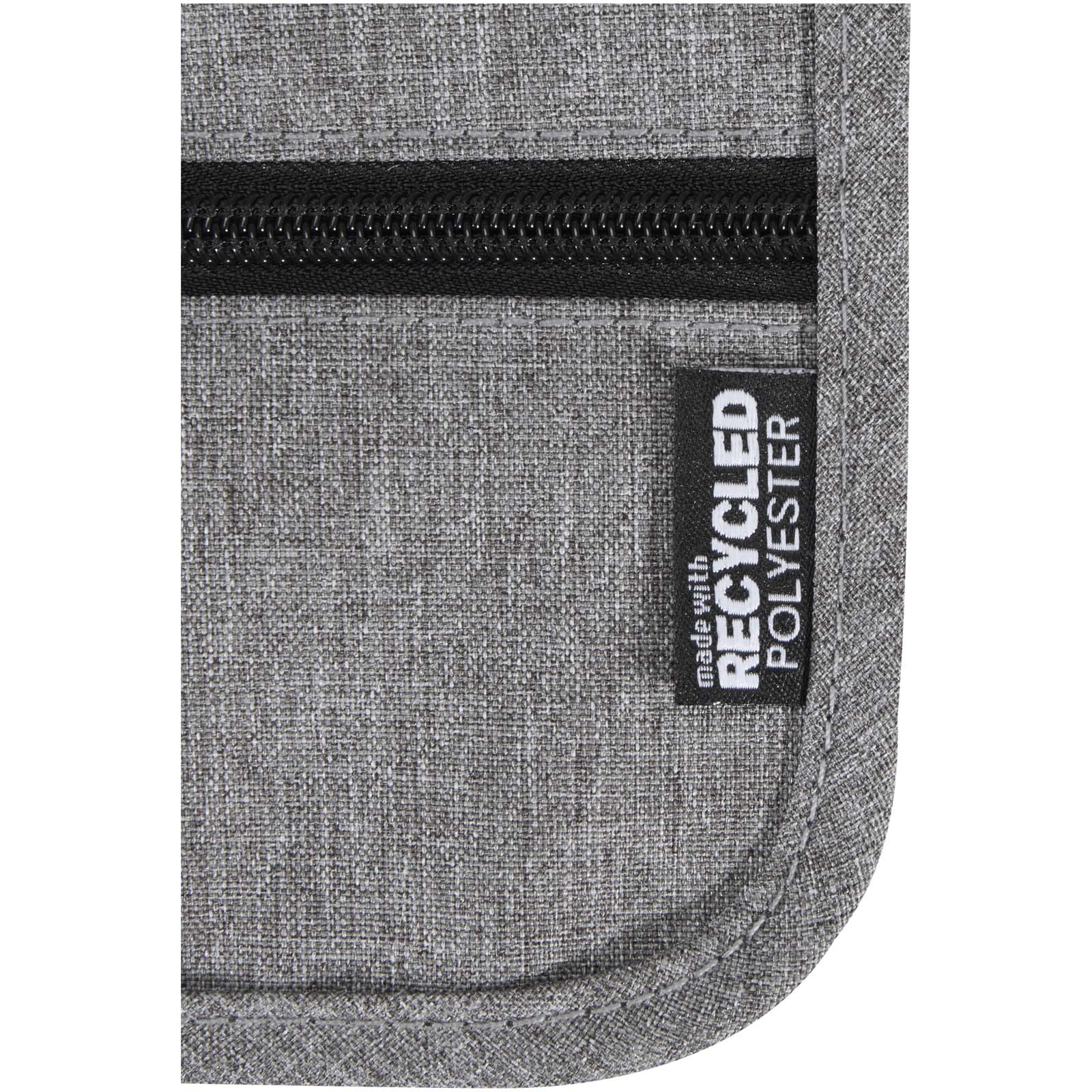 Ross GRS recycled smart travel pouch