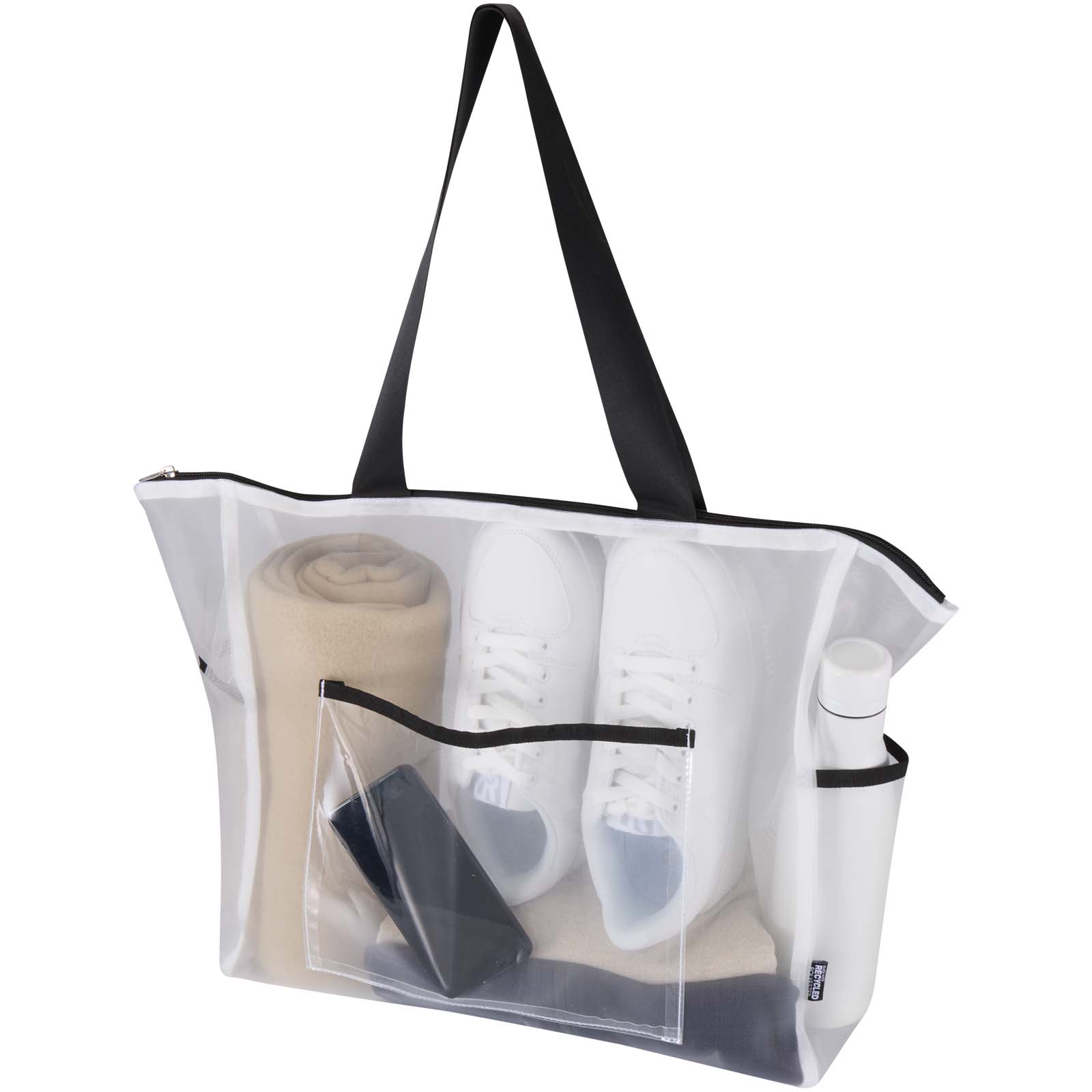 Mesh recycled tote bag 23L