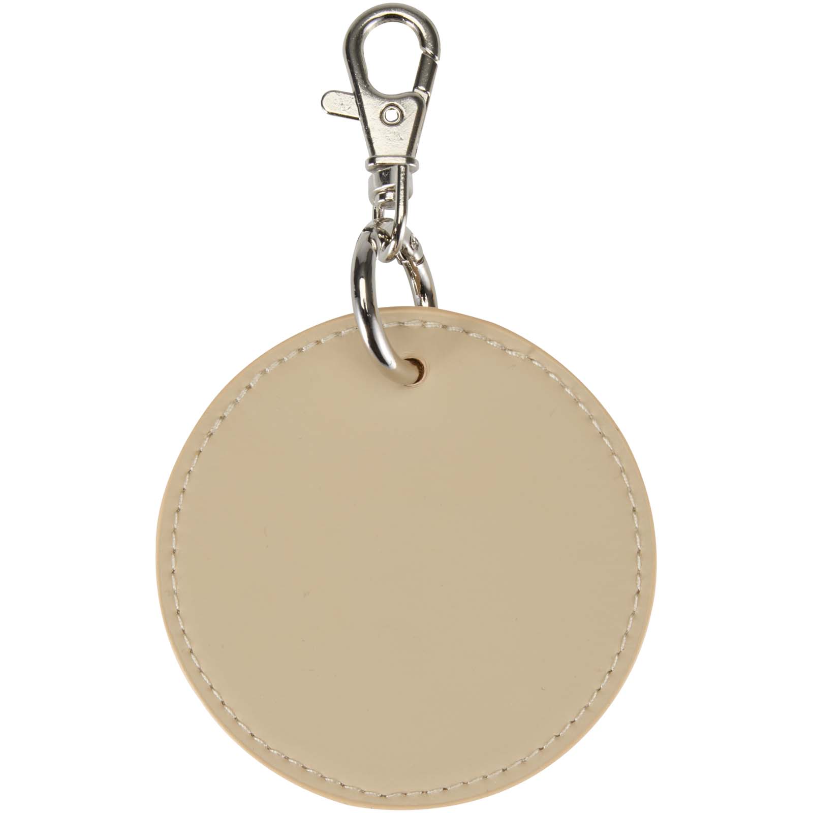 Resi Plus GRS recycled round charm keychain