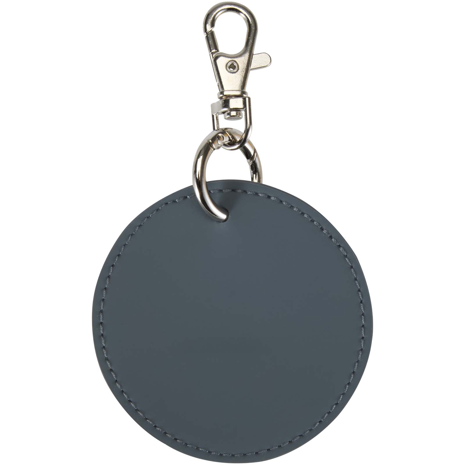 Resi Plus GRS recycled round charm keychain