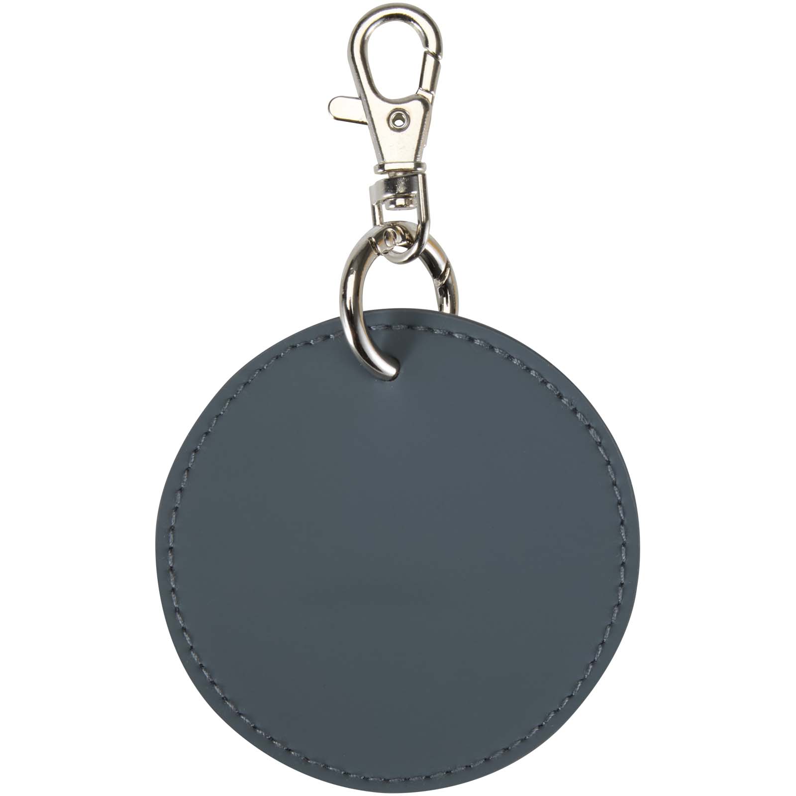 Resi Plus GRS recycled round charm keychain
