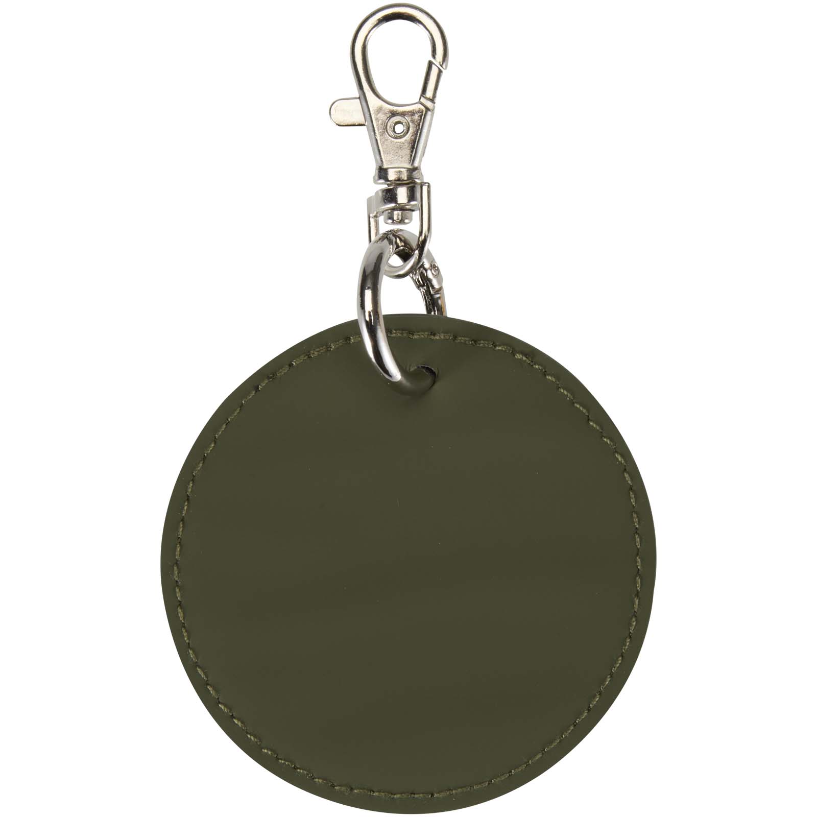 Resi Plus GRS recycled round charm keychain