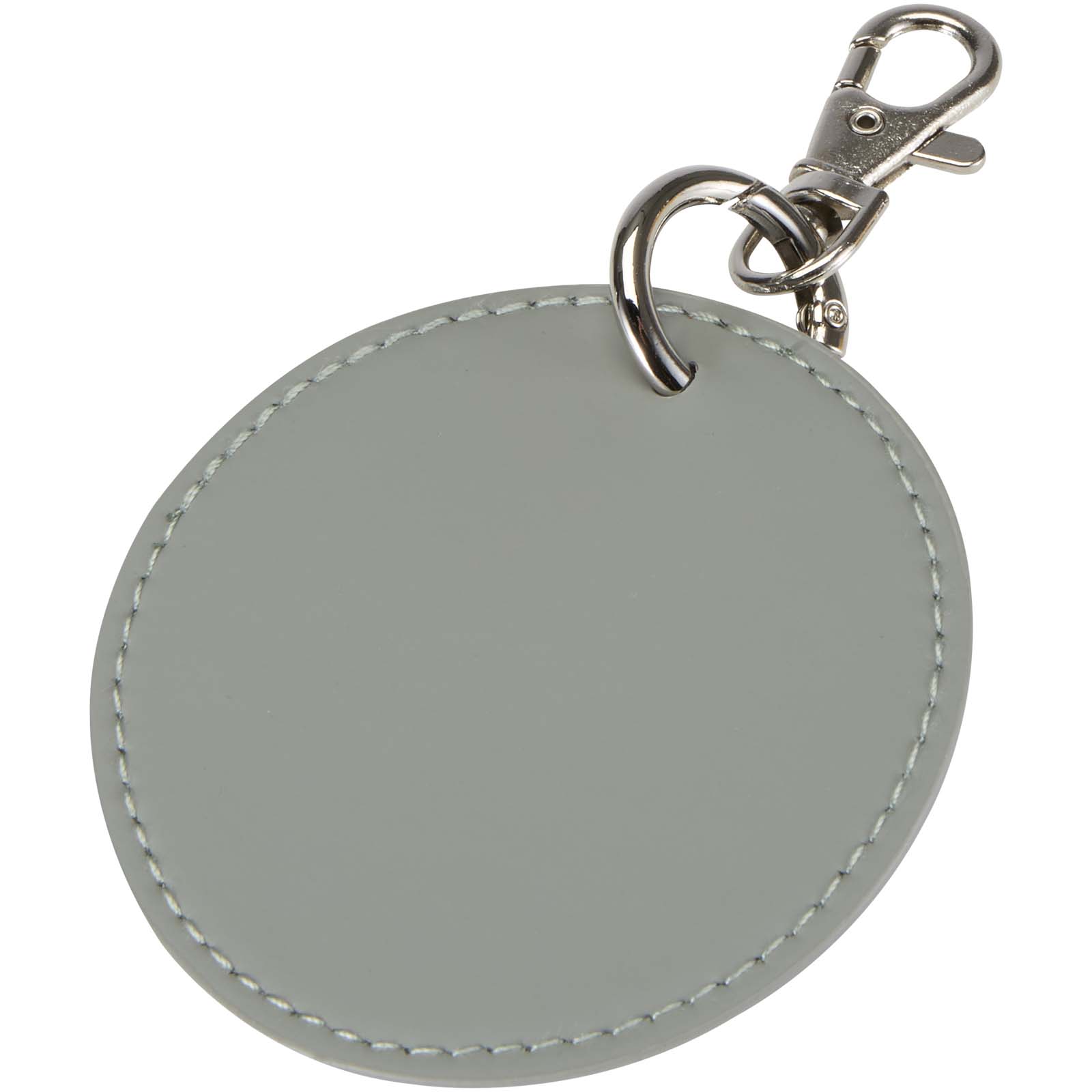 Resi Plus GRS recycled round charm keychain