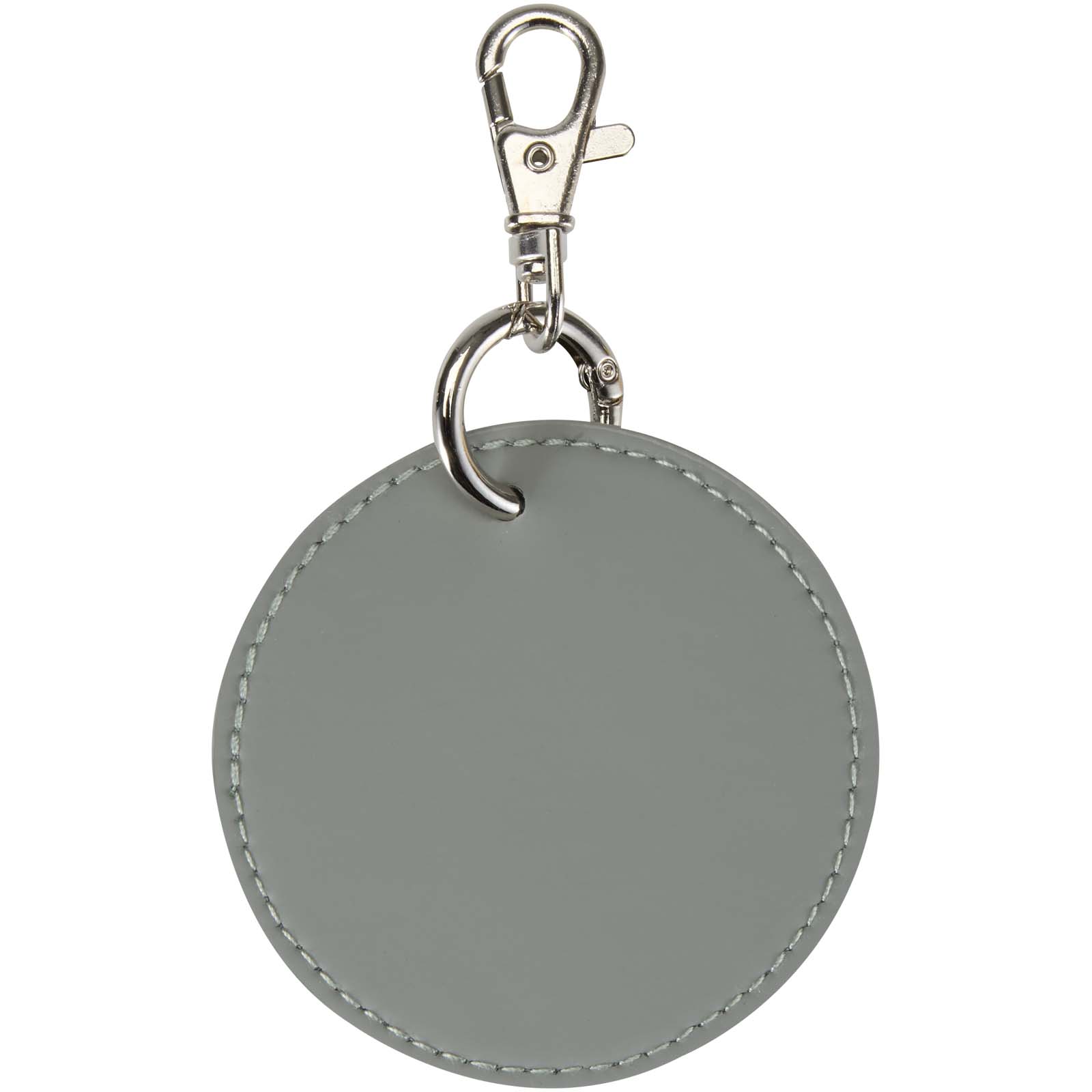 Resi Plus GRS recycled round charm keychain