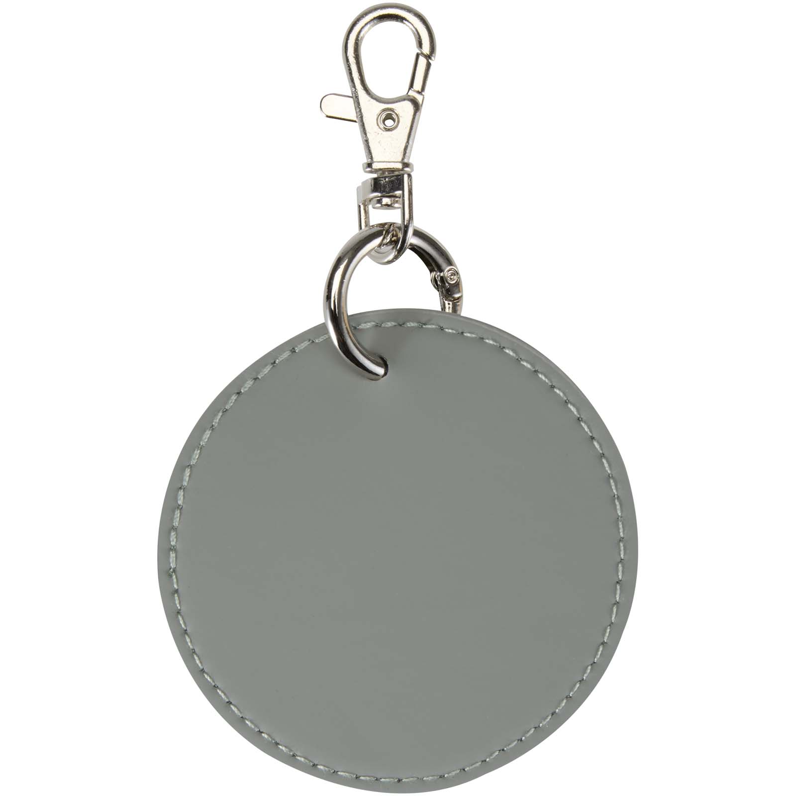 Resi Plus GRS recycled round charm keychain