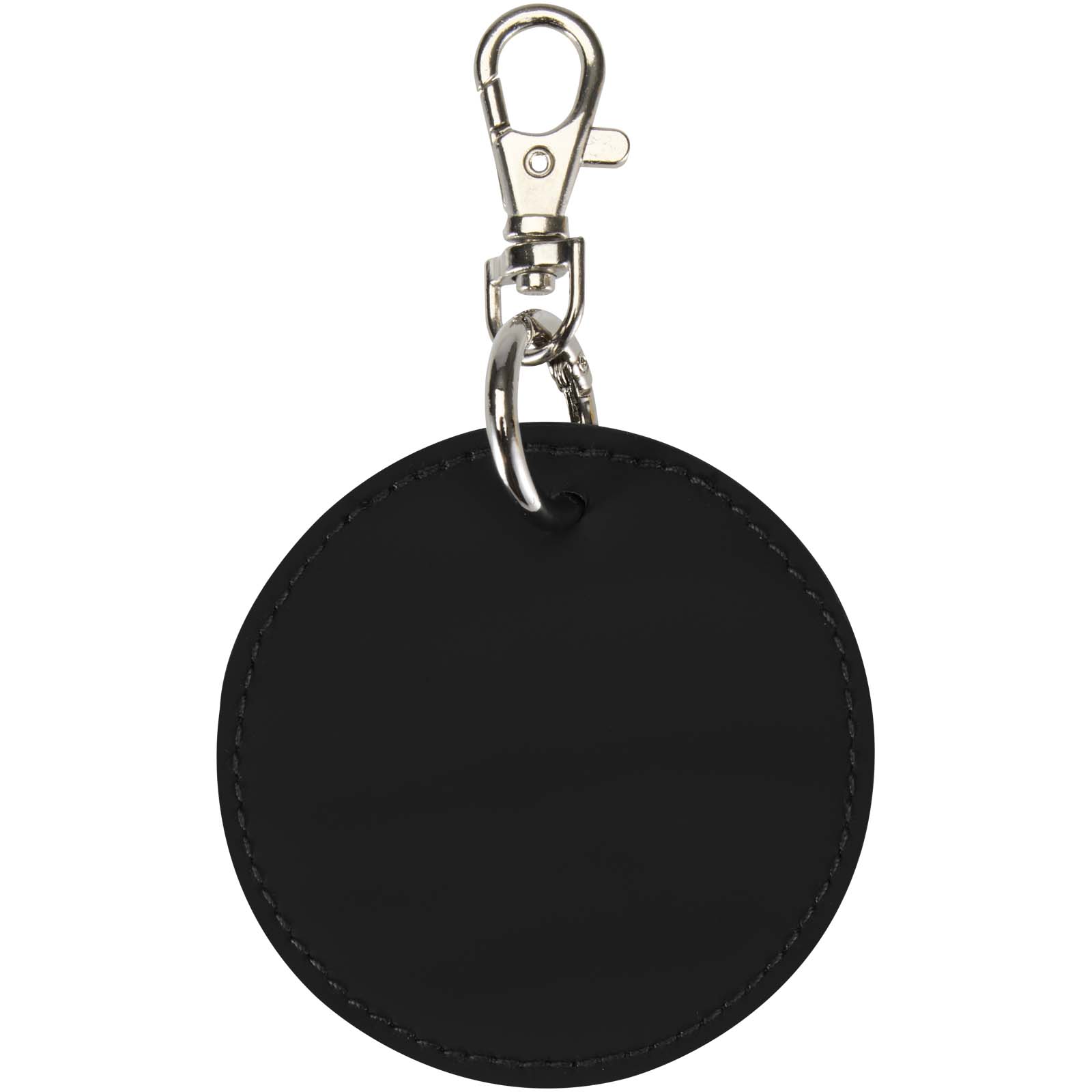 Resi Plus GRS recycled round charm keychain