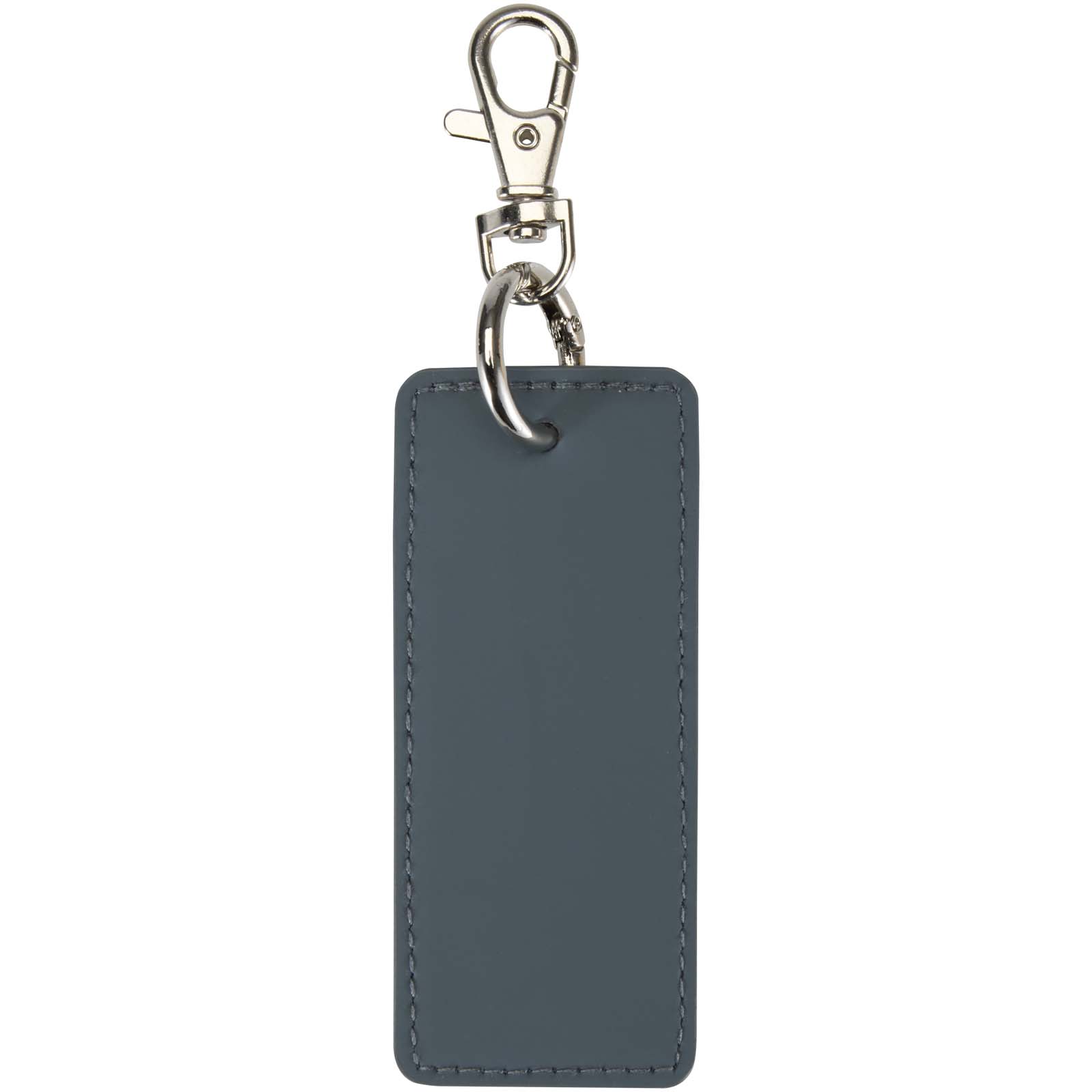 Resi Plus GRS recycled rectangle charm keychain
