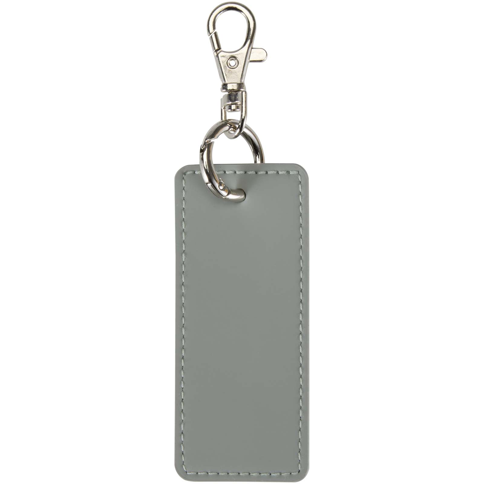 Resi Plus GRS recycled rectangle charm keychain