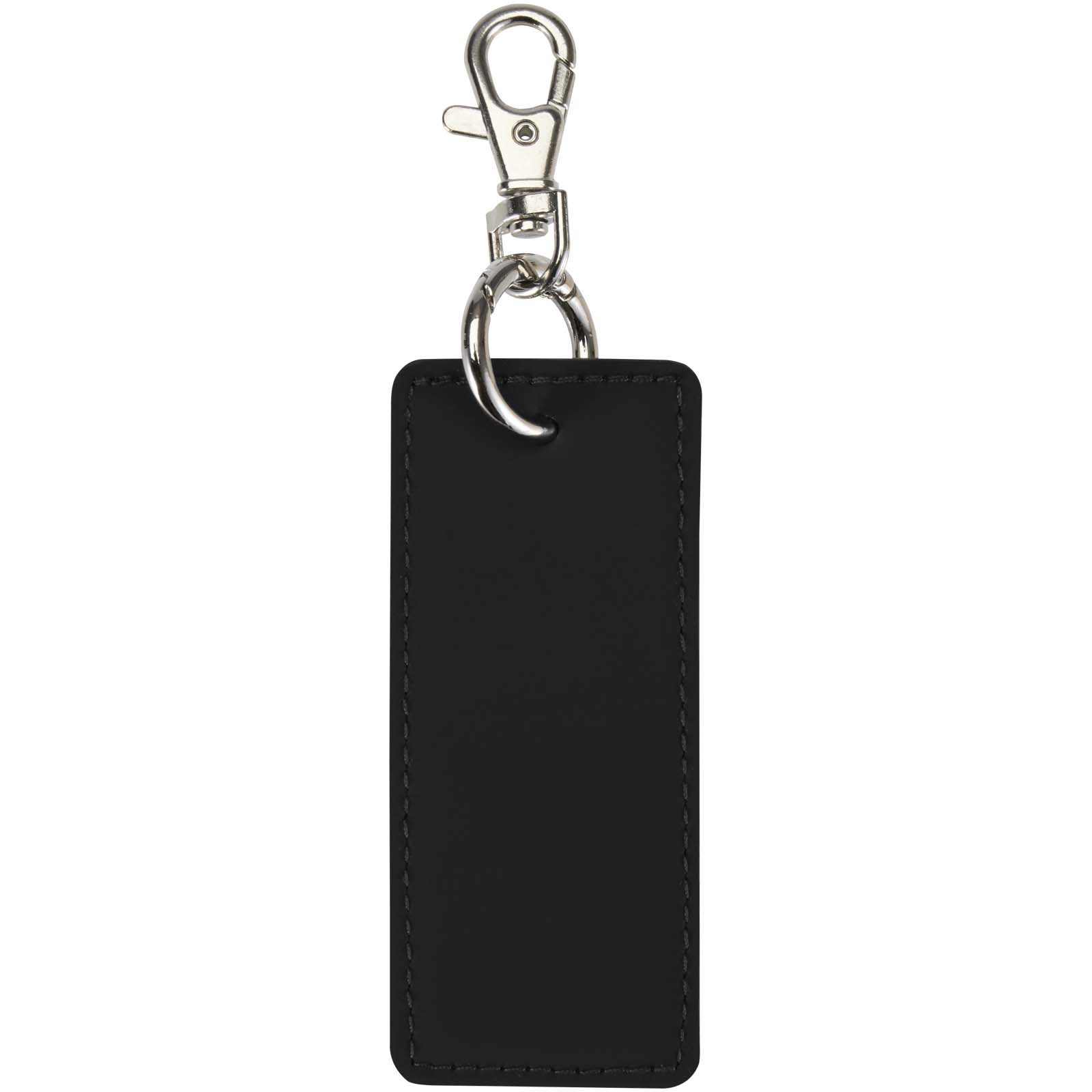 Resi Plus GRS recycled rectangle charm keychain
