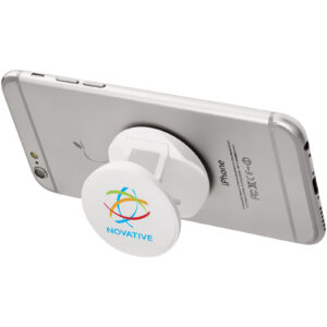Brace phone stand with grip