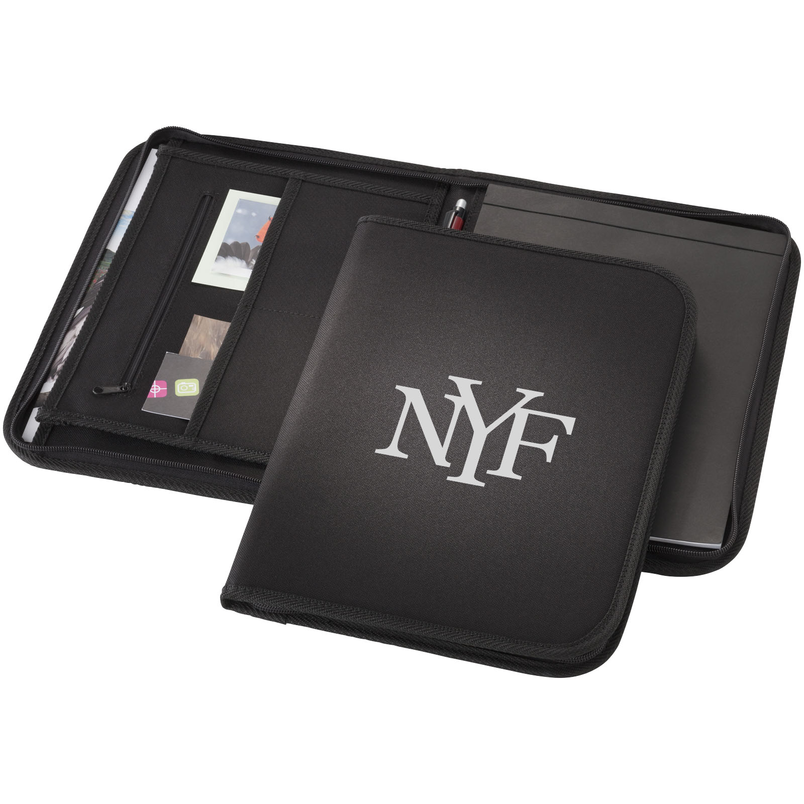 Berkely A4 zippered portfolio